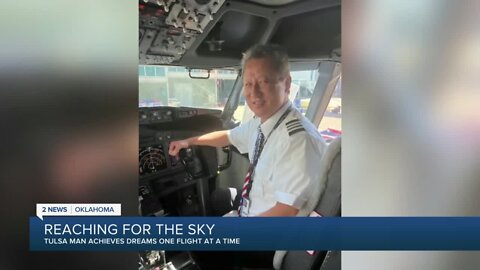 Tulsa man achieves dreams one flight at a time