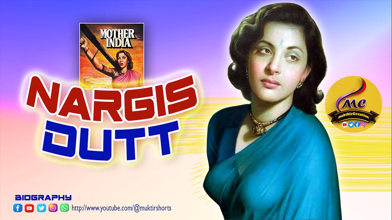 MotherIndia Mother of Sanjay Dutt Nargis ভারত মাতা সঞ্জয় দত্ত্বের মা নার্গিস দত্ত नरगिस दत्त