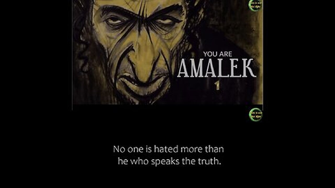 "You are Amalek". Khazarian Satanists aka FAKE JEWS - The real head of the snake