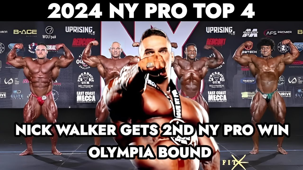 TOP 4 AT 2024 NY PRO|NICK WALKER GETS OLYMPIA QUALIFICATION|CONTROVERSY?