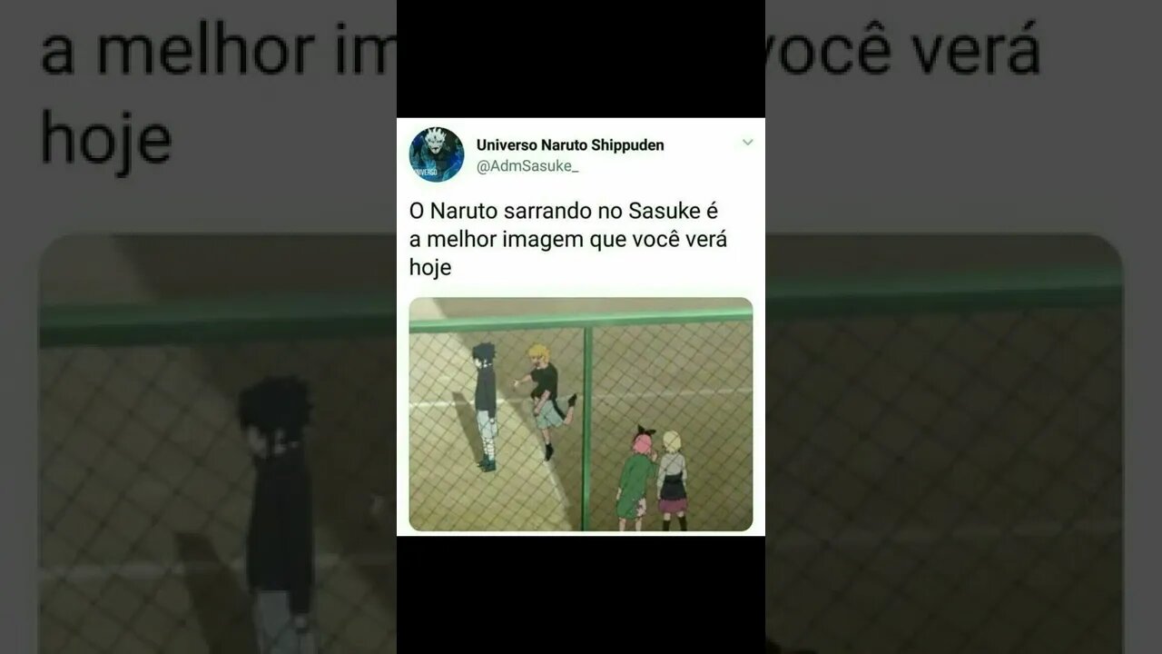 Naruto sarrando o sasuke kkkk