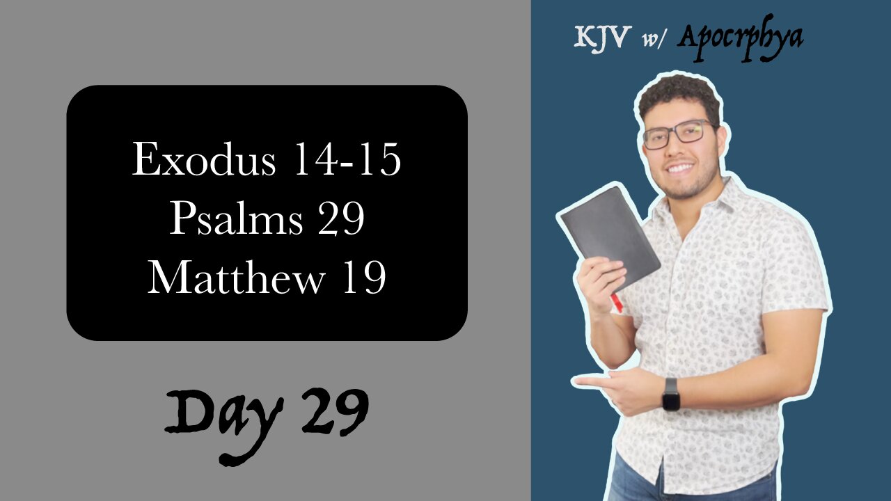 Day 29 - Bible in One Year KJV [2022]