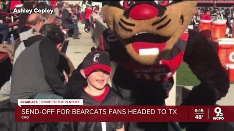 Die-hard Bearcats fans head to Texas