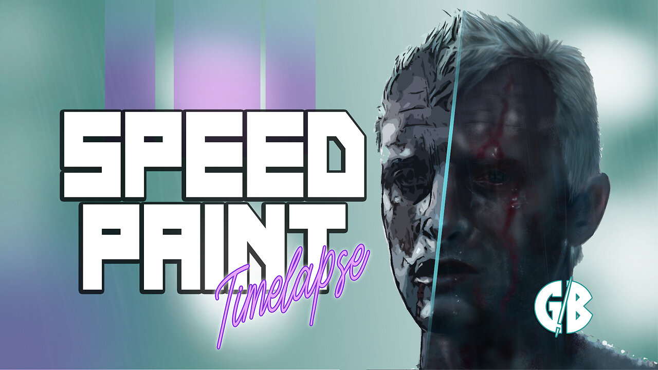 Roy Batty | Blade Runner | Speedpaint Timelapse