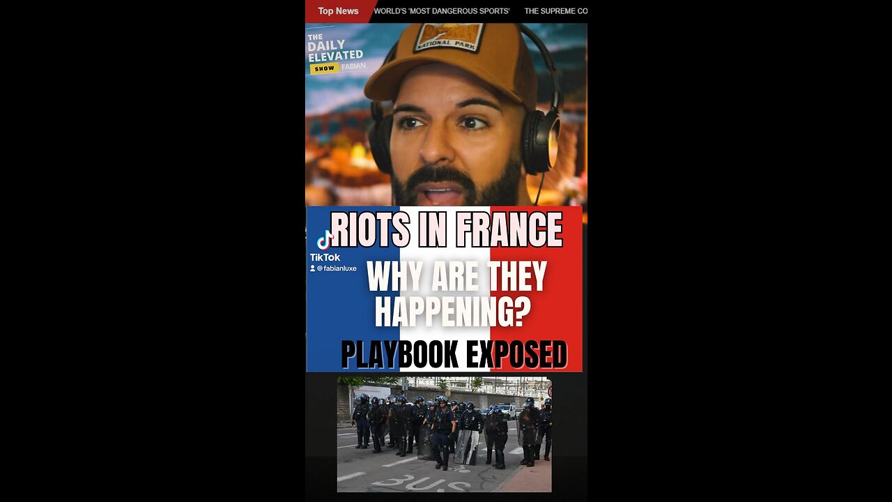 RIOTS IN FRANCE