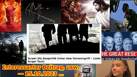 Interessanter Beitrag, usw. — 15.10.2023 ...