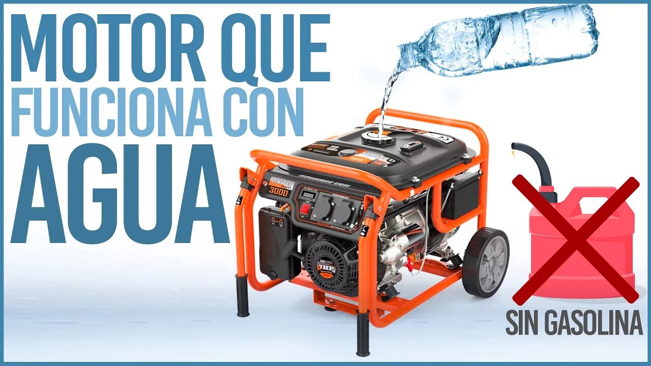 Revolucionario motor que funciona con agua | Sin gasolina! | Motor de Agua | Motor de hidrógeno