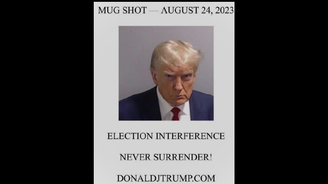 Trump Mugshot Aug. 24th 2023