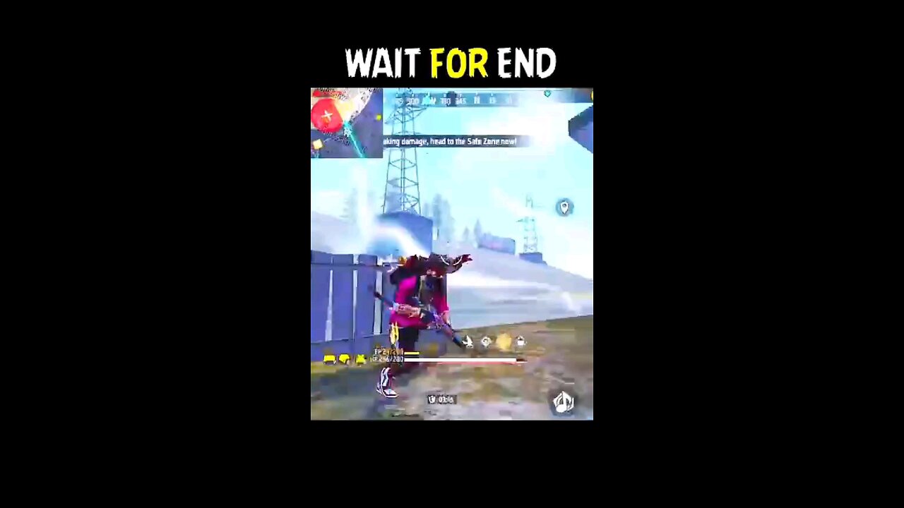 Wait for end 💀 best 1vs4 moment