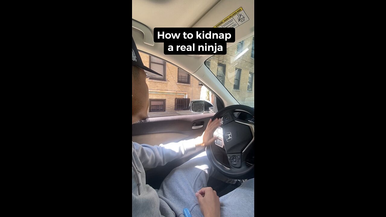 How to kidnap a real ninja