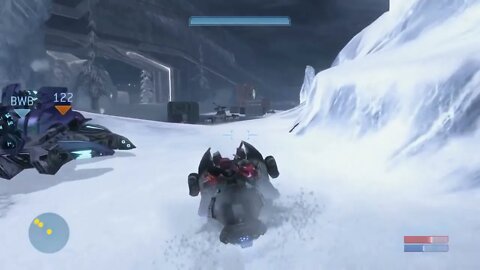 Amythyst Raven Helmet test run on Avalanche Big team HEAVY! / Halo 3 PvP