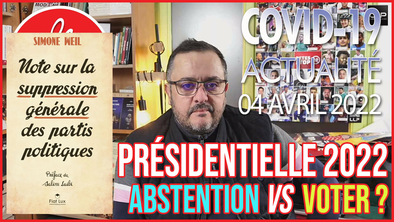 Direct du 04 avril 2022 : Présidentielle - Voter ou s'abstenir ?