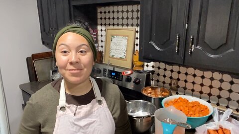 Vacuum sealing carrots