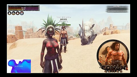 Conan Exiles, found, Decayed base, Busty, boobs, #boosteroid, #conanexiles