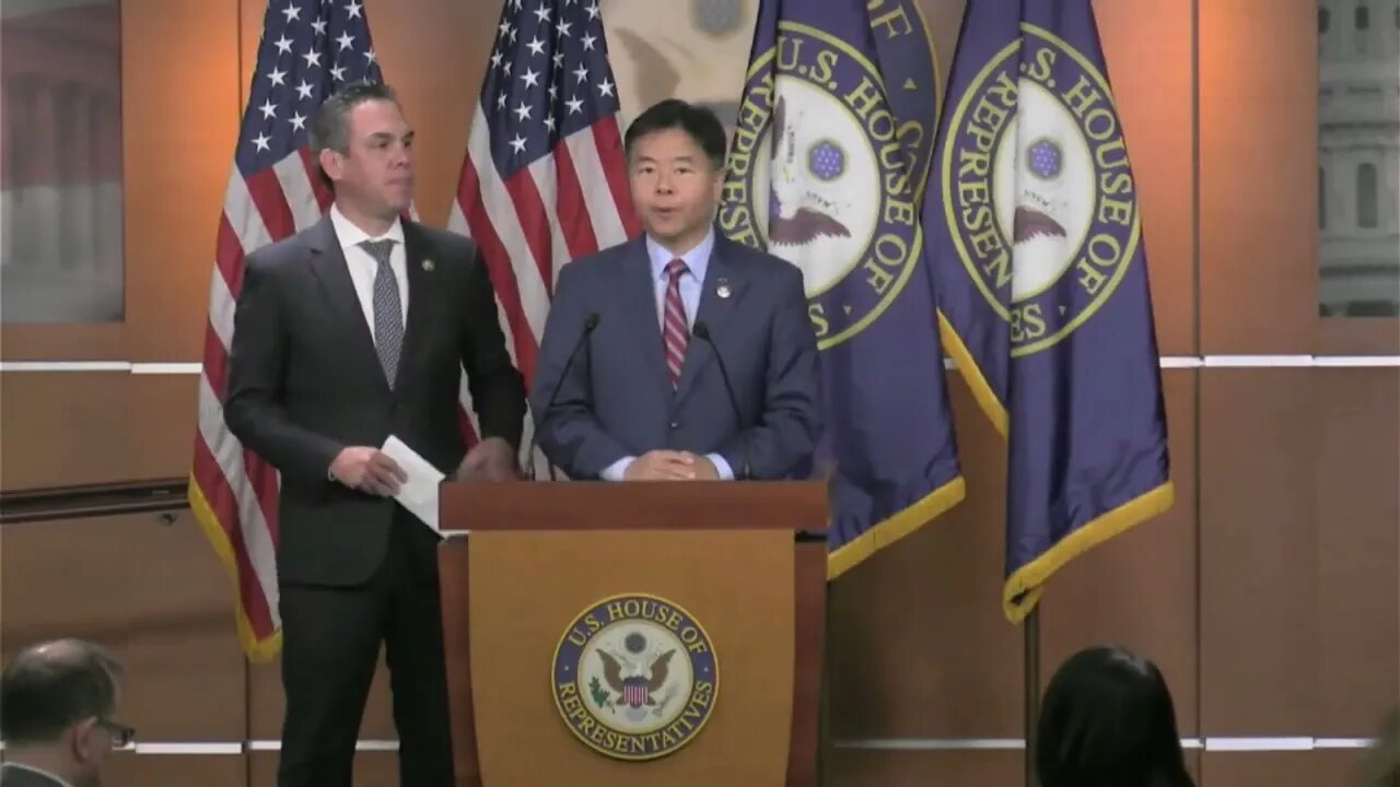 Democrat Rep. Ted Lieu Claims Democrats "Put People Over Politics" As They Pushed Partisan Wishlist