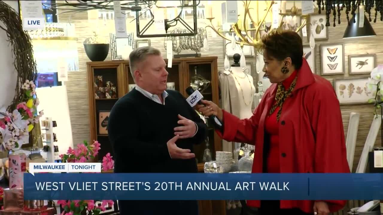 20th annual Vliet Street Art Walk marches on despite rain