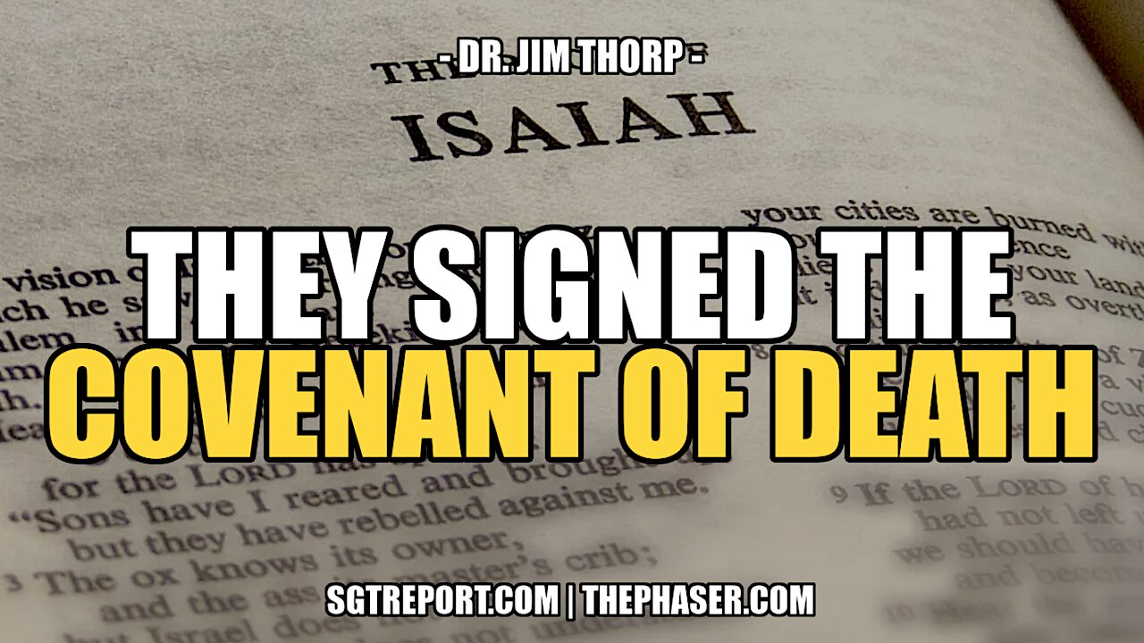 THEY SIGNED THE COVENANT OF DEATH -- DR. JIM THORP