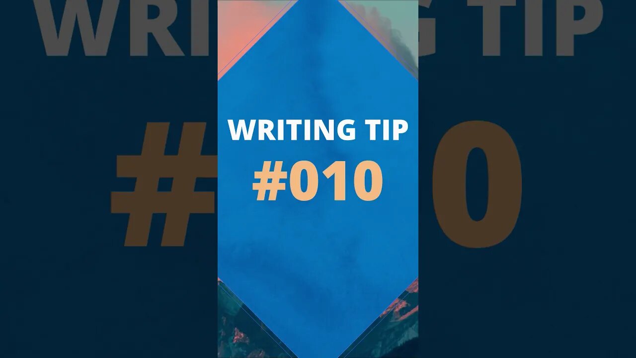 Writing Tip 010 - Avoiding Fluff/Padding #shorts #writingtips