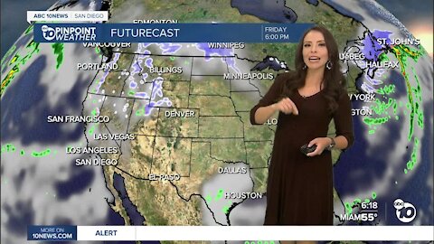 ABC 10News PinPoint Weather With Meteorologist Angelica Campos