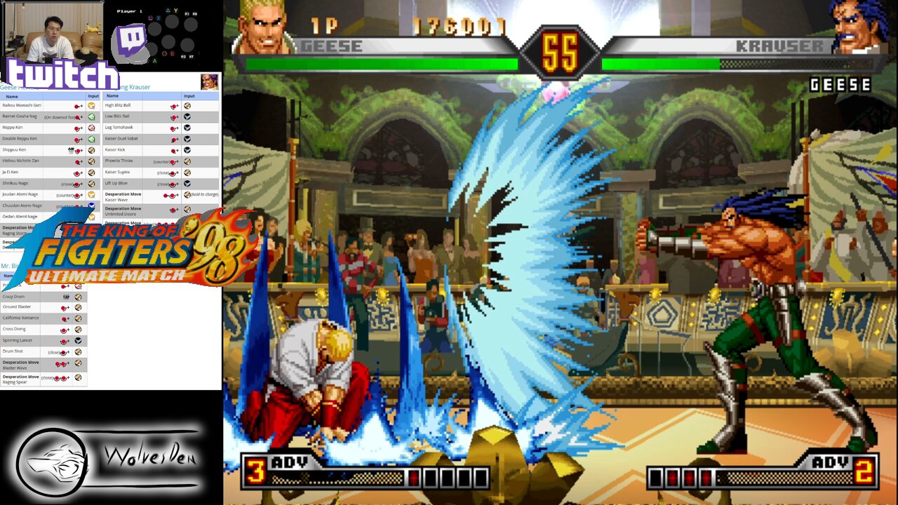 (PS2) King of Fighters '98 UM - 09 - '96 Boss Team - Lv 7