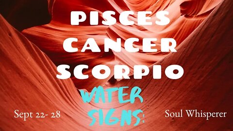 WATER SIGNS: Yes, You Won't Forget What You've Accomplished*Sept 22 28