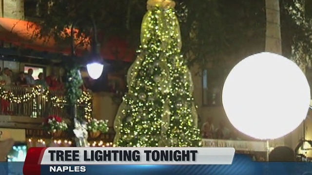 Naples tree lighting ceremony