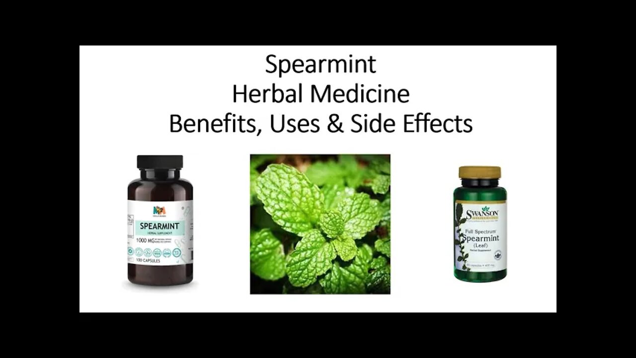 Spearmint Herbal Medicine Benefits, Uses & Side Effects