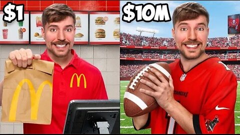 $1 vs $10,000,000 Job! In Hindi | mrbeast hindi new video