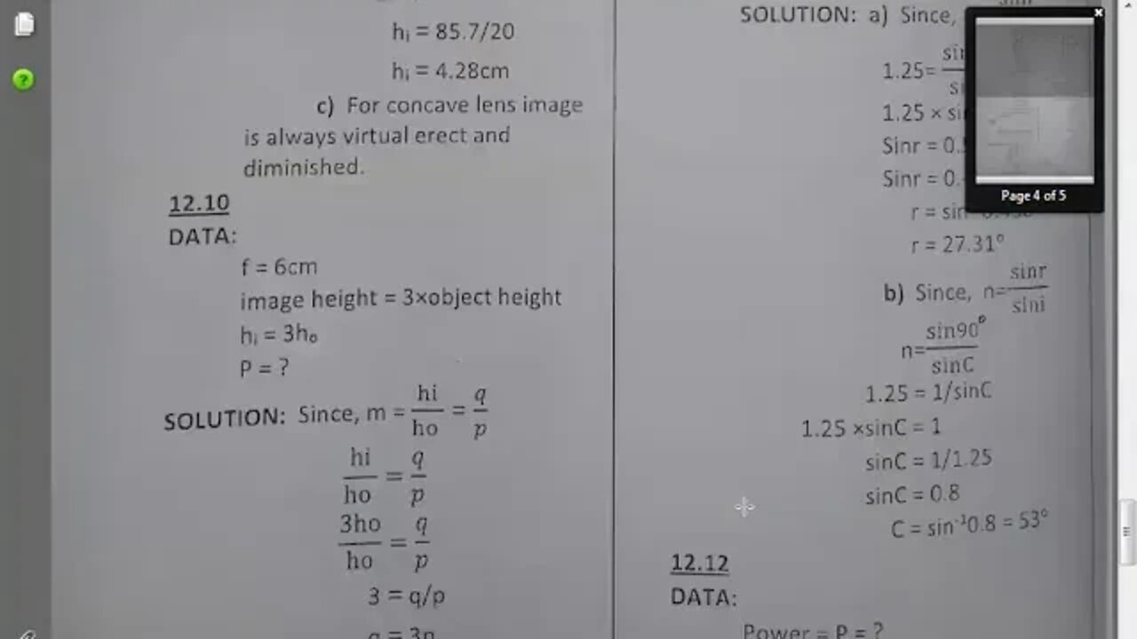 10th PHYSICS CH#12 NUM 12 9 to 12 11