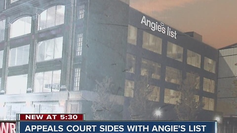 State Appeals Court sides with Angie's List