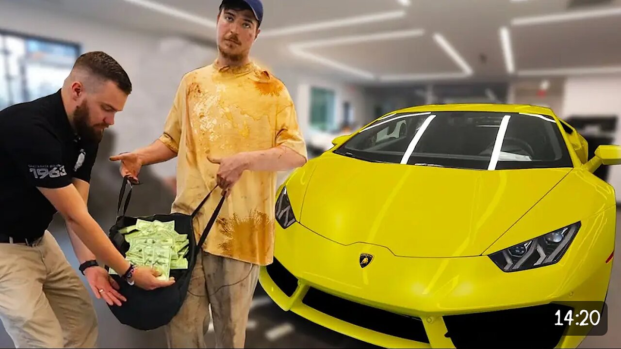 Homeless Man Buys A Lamborghini || FanBeast Collective channel title