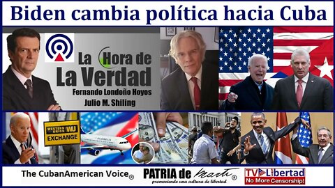 Biden cambia política hacia Cuba