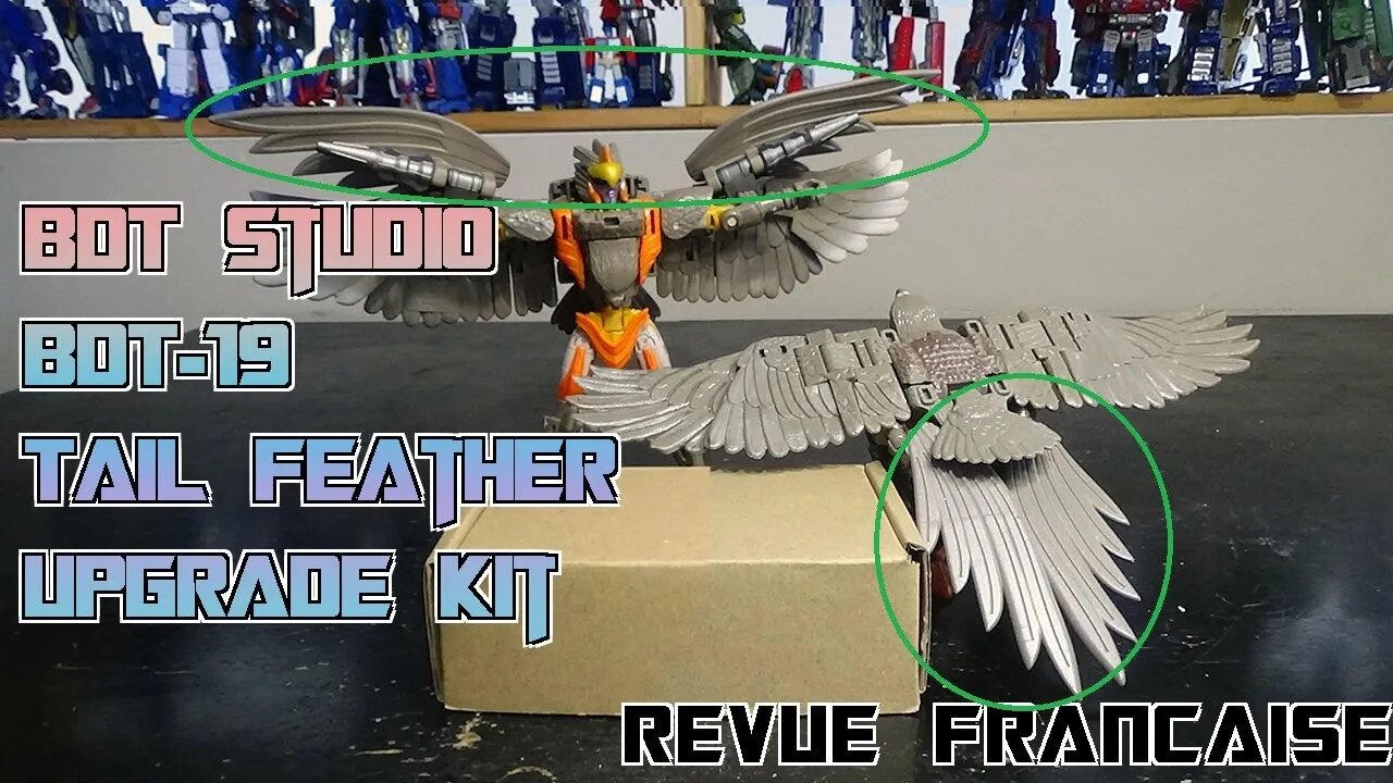 [Francais] Revue Video de BDT Studio - BDT-19 - Tail Feather Upgrade Kit pour Kingdom Airazor