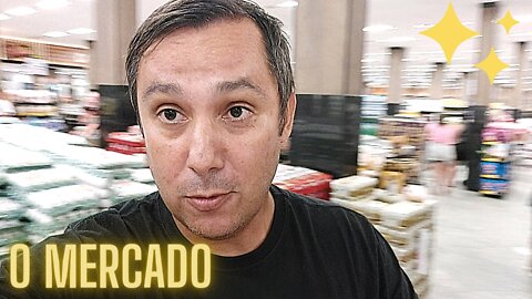 Tive que ir ao mercado comprar algo inusitado, será que achei?