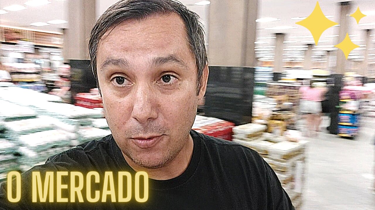 Tive que ir ao mercado comprar algo inusitado, será que achei?