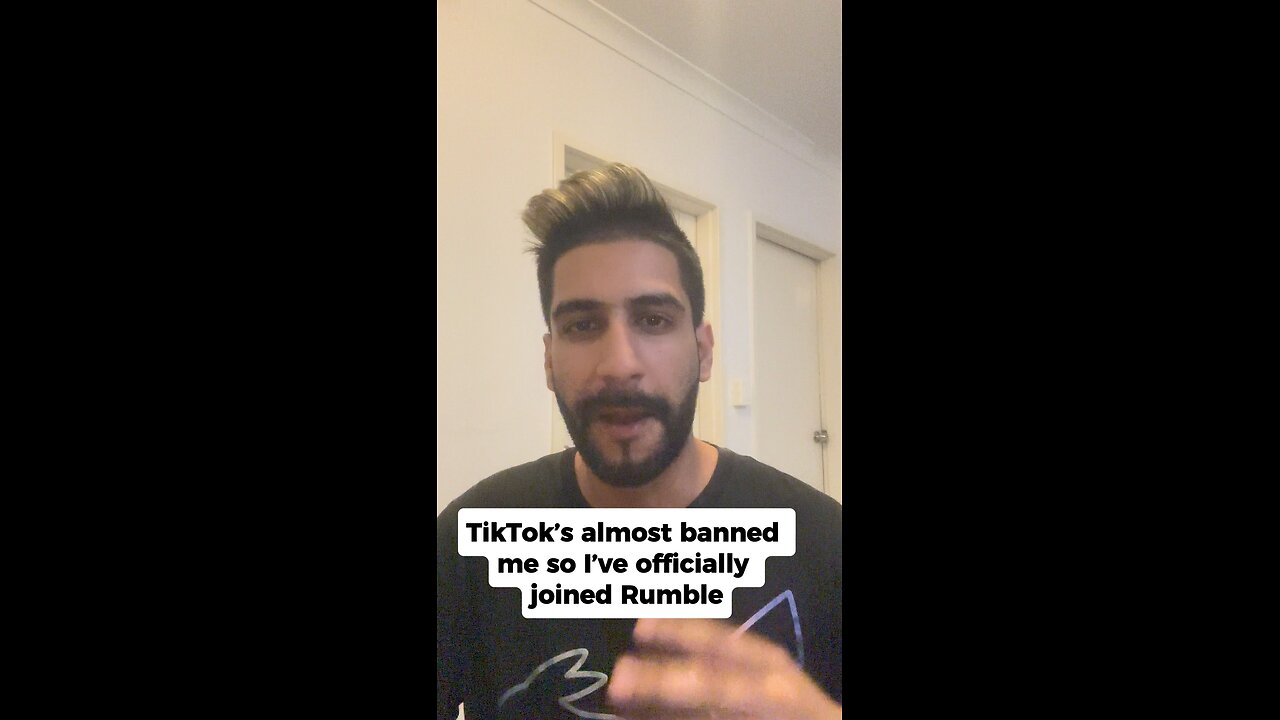 TikTok’s almost banned me so I’m officially joining Rumble