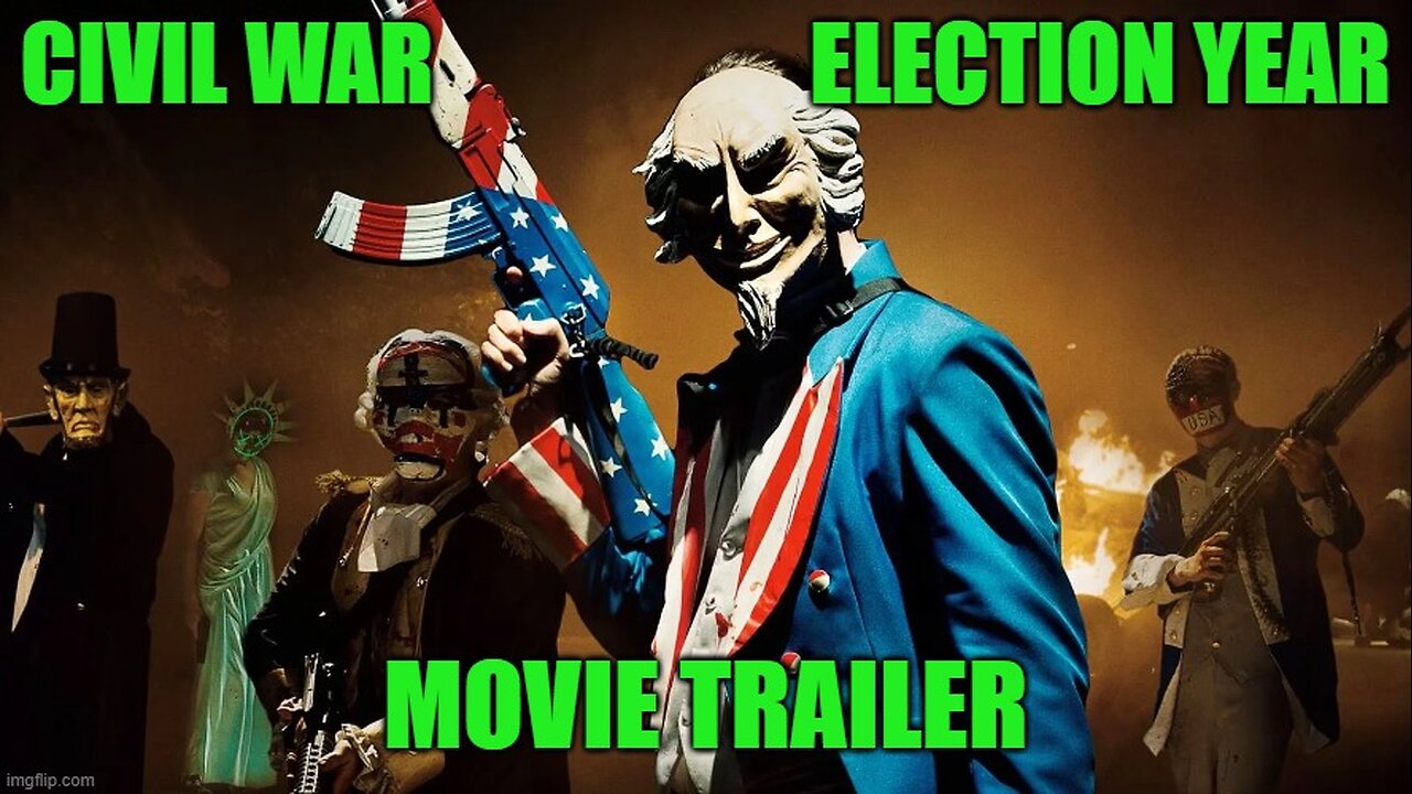 Civil war Election year 2024 Fan Made Movie Trailer