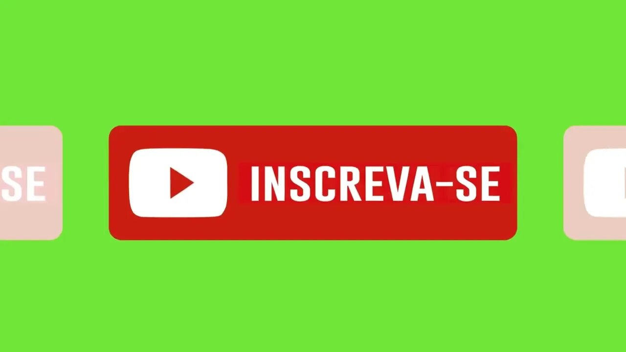 Chroma key botão inscreva-se green screen