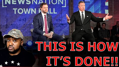 JD Vance BLOWS AWAY Chris Cuomo And Audience During REFRESHING NewsNation Townhall!