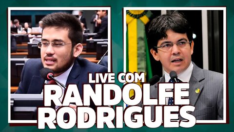 Cai a máscara de Kim Kataguiri: live com senador Randolfe Rodrigues
