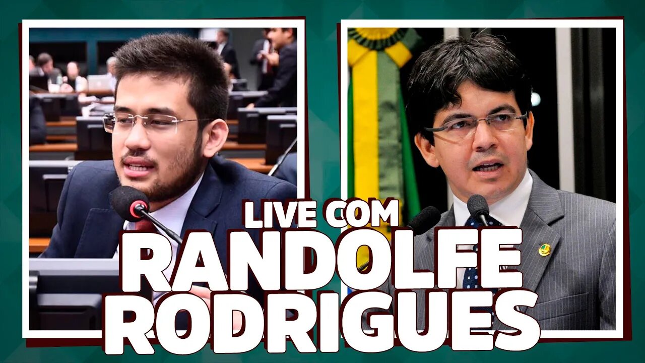Cai a máscara de Kim Kataguiri: live com senador Randolfe Rodrigues
