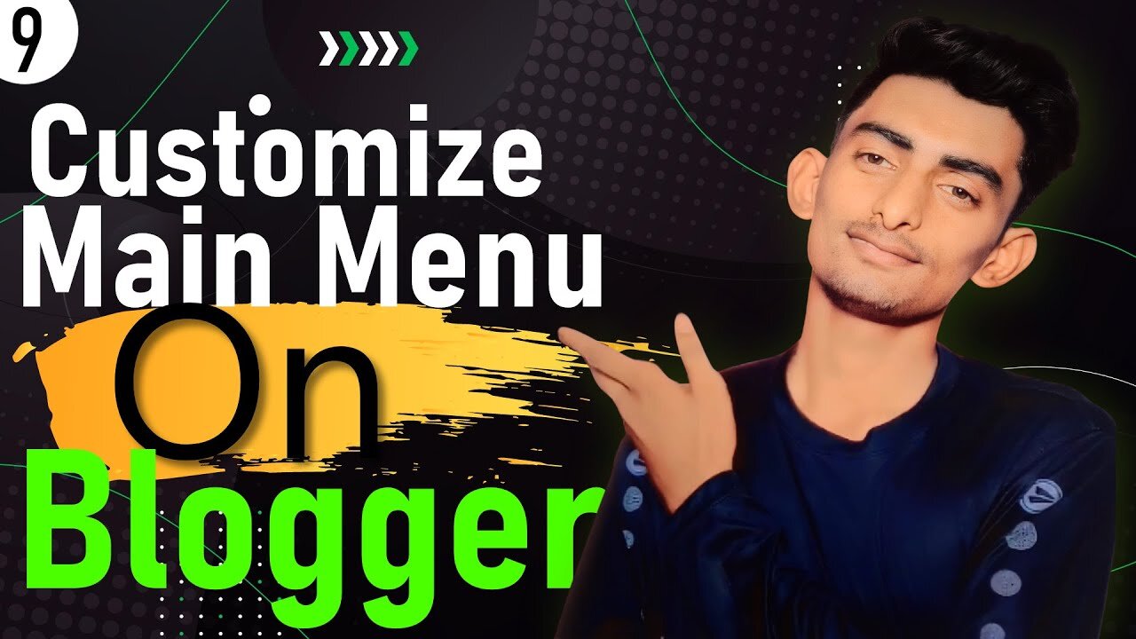 How To Create Header Menu | Part 9 Blogger Course in Urdu For Beginners | Techfer Shujra