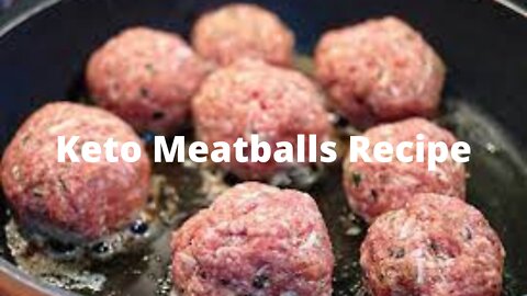 Keto Meatballs recipe #shorts