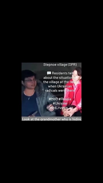 Testimonies From Residents Liberated In Stepnoe Village On Atrocities Committed By Ukrainian Forces