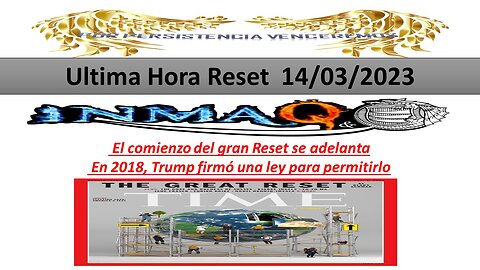 El comienzo del gran Reset se adelanta En 2018, Trump firmó una ley para permitirlo
