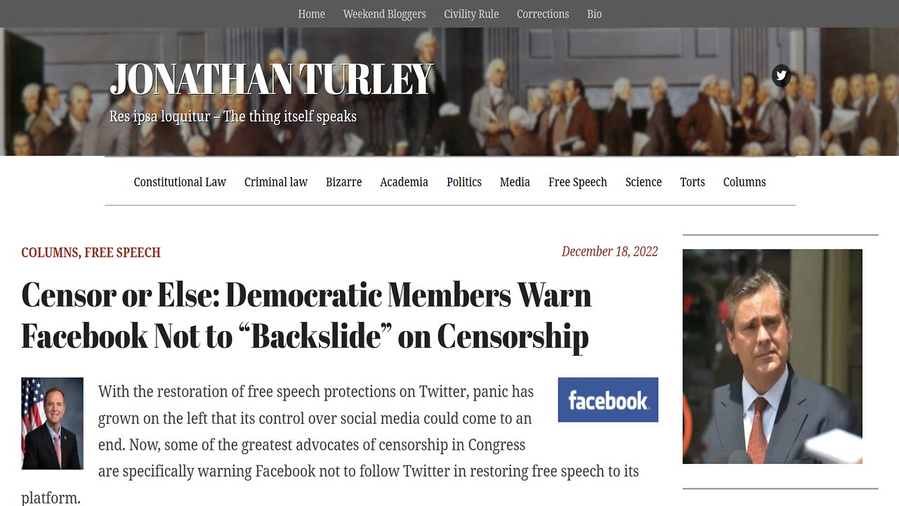 SOCIAL MEDIA AND THE CENSORSHIP AGENDA!!!