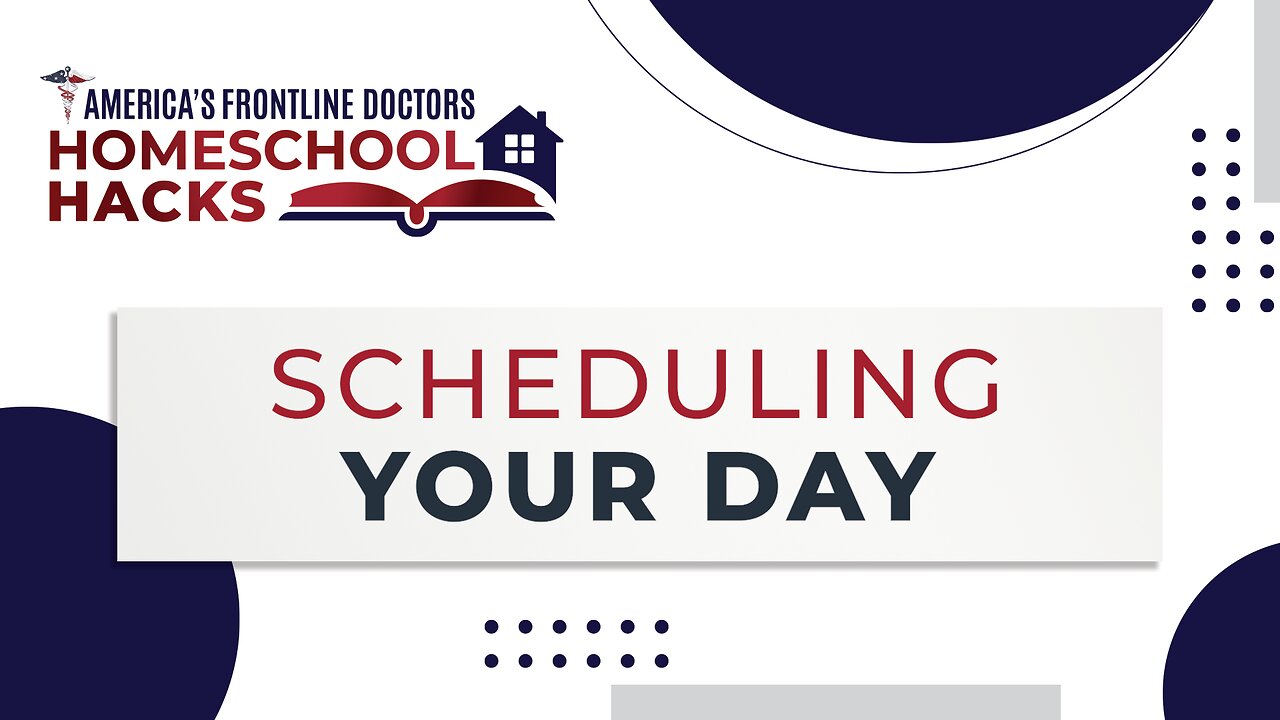 Homeschool Hacks 'Scheduling Your Day' with Christa Kachurak
