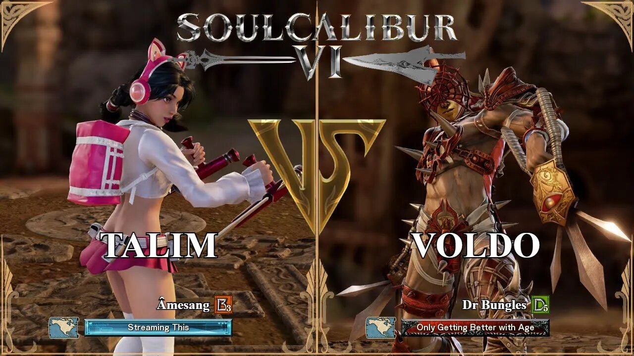 SoulCalibur VI — Amesang (Talim) VS Dr Bungles (Voldo) | Xbox Series X Ranked