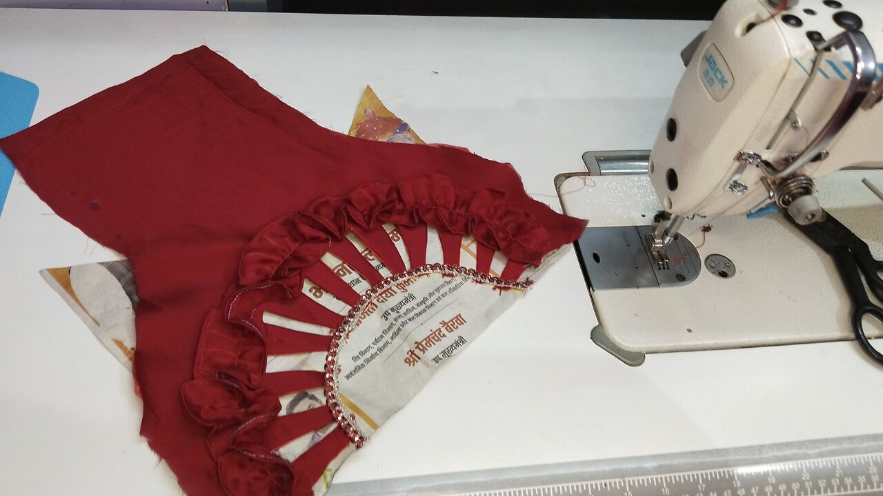 Neck Design Cutting And stitching