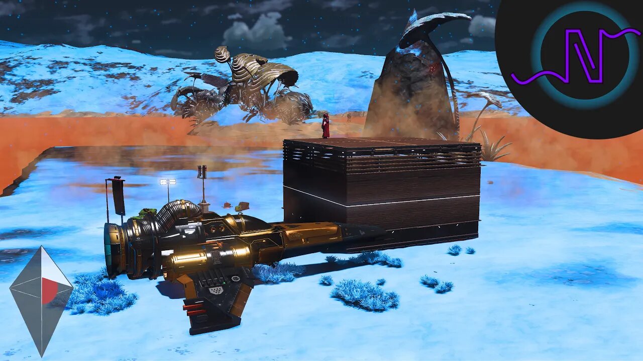 Building A House On An Infested Planet! - No Man's Sky Outlaws - Leviathan Expedition 02